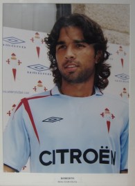 FOTO ENMARCADA ROBERTO DE SOUZA REZENDE CON EQUIPACION CELTA VIGO (1)